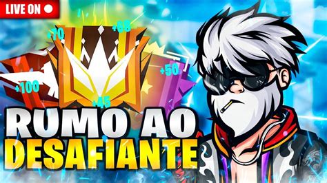 ESTAMOS AO VIVO O MLK TA JOGANDO MUITO RANQUEADA SQUAD FREE FIRE