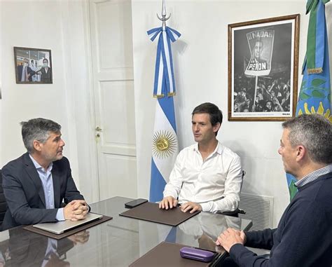 El Interventor del ENRE se reunió con el Intendente de San Vicente