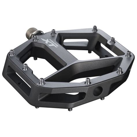 P Dales Shimano Alu Bmx Vtt Plateforme Xt M Anthracite D Cor Argent