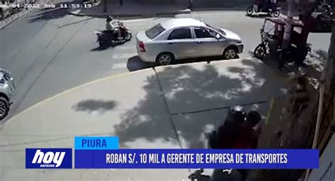 Piura Roban S 15 Mil A Gerente De Empresa De Transportes Noticias