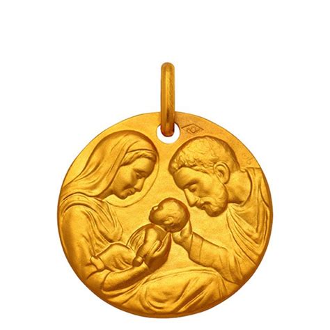 Médaille Sainte Famille de Nazareth en 18mm Maison la Couronne