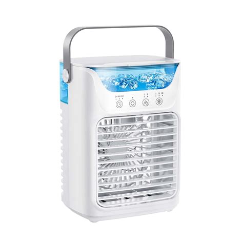 Youpineg Air Cooler Portable Air Conditioners Fan 3 Speed Fast Evaporative Air Cooler Led Light