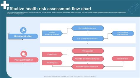 Effective Health Risk Assessment Flow Chart Ppt Slide