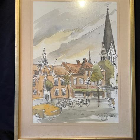 Pencil Signed Art By Harald Wiberg And Ove Mathisen Lr Mg