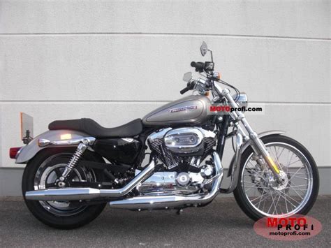 Harley Davidson Xl1200c Sportster 1200 Custom 2008 Specs And Photos