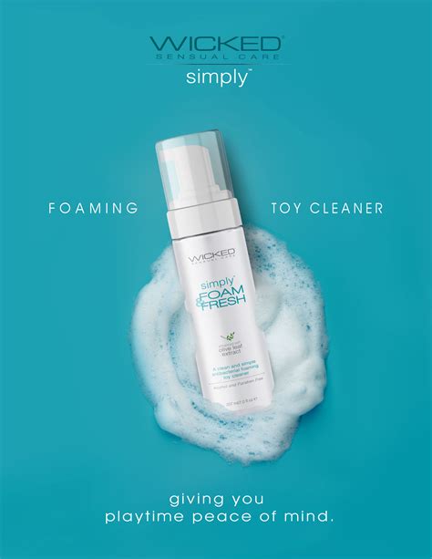 Simply Foam And Fresh Foaming Toy Cleaner By Wicked Sensual Care The Resource By Molly