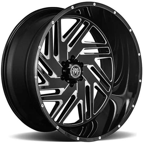 X Hardcore Off Road Hc Gloss Black Milled Rev Wheels And Rims