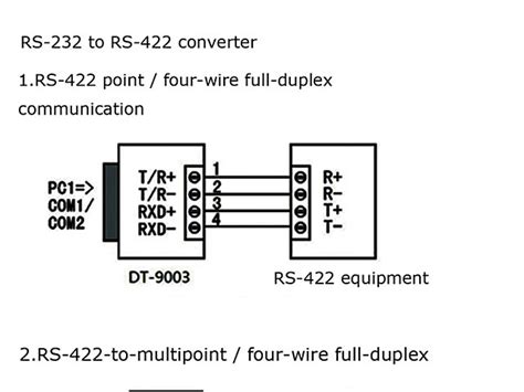 Rs422 To Rs232 Converter Circuit Diagram