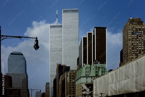 New York Stati Uniti D America USA 07 Settembre 2001 World Trade