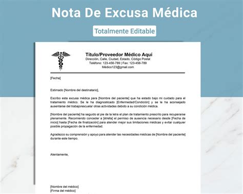 Nota De Excusa Medica Nota Medica Para La Escuela Hospital Excuse