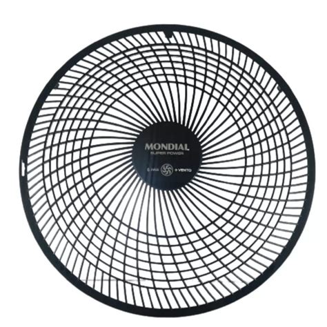 Grade Dianteira Preta Ventilador Mondial VSP 30 B VSP 30 AP Shopee Brasil