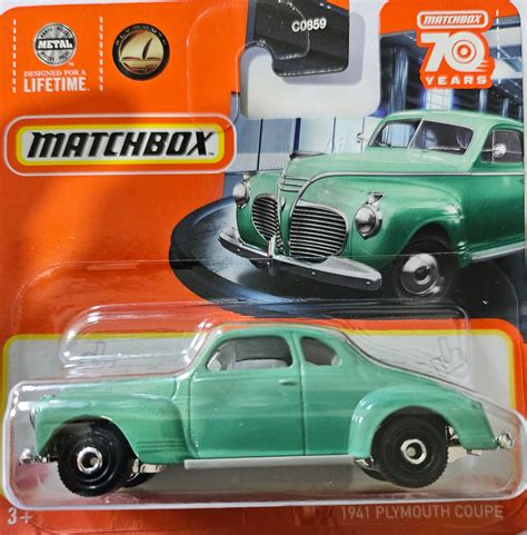 Matchbox 1941 Plymouth Coupe Etsy