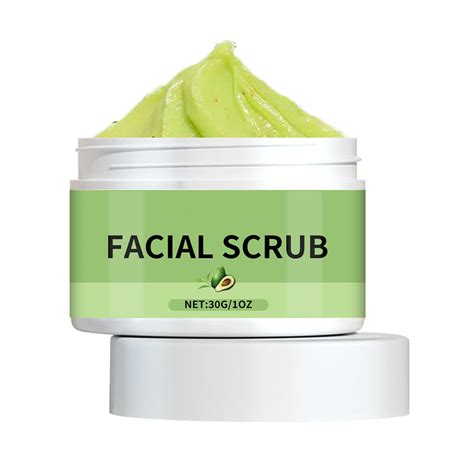 Wiyun Facial Scrub Exfoliating Facial Scrub Scrub Face Wash Daily Facial Exfoliating Cleanser