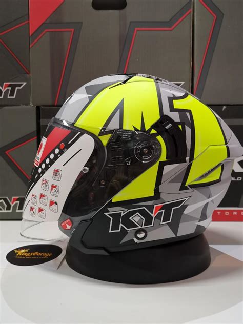 Helmet KYT NFJ Espargaro 2019 Matt Auto Accessories On Carousell