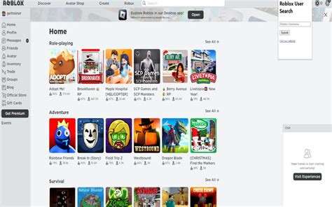 Search Roblox Players