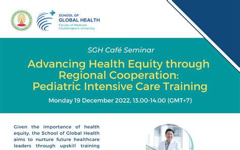 The Sgh Caf Seminar Advancing Health Equity Through Regional