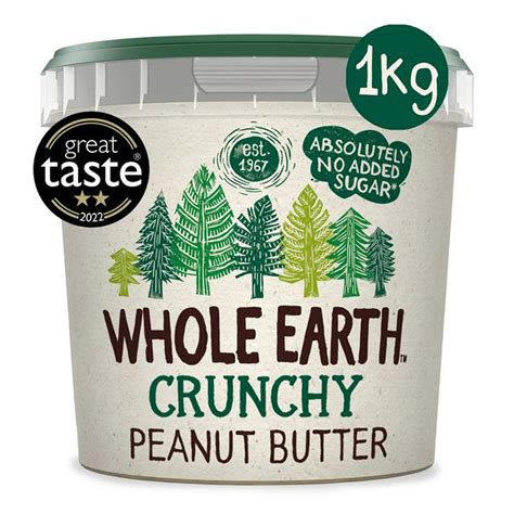 Whole Earth Crunchy Peanut Butter 1kg Infusions4chefs