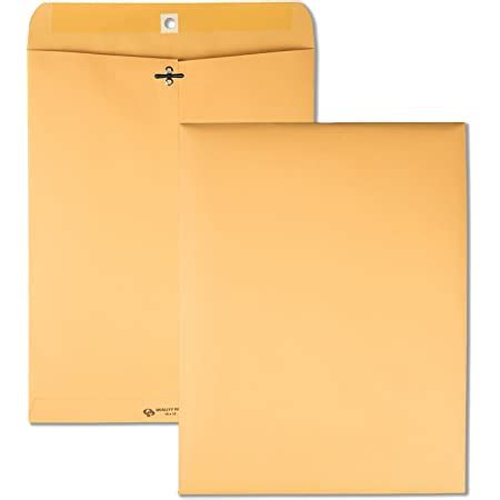 Amazon Quality Park X Clasp Envelopes With Deeply Gummed