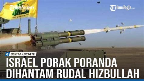 ISRAEL PORAK PORANDA DIHANTAM 100 RUDAL HIZBULLAH DALAM 24 JAM YouTube