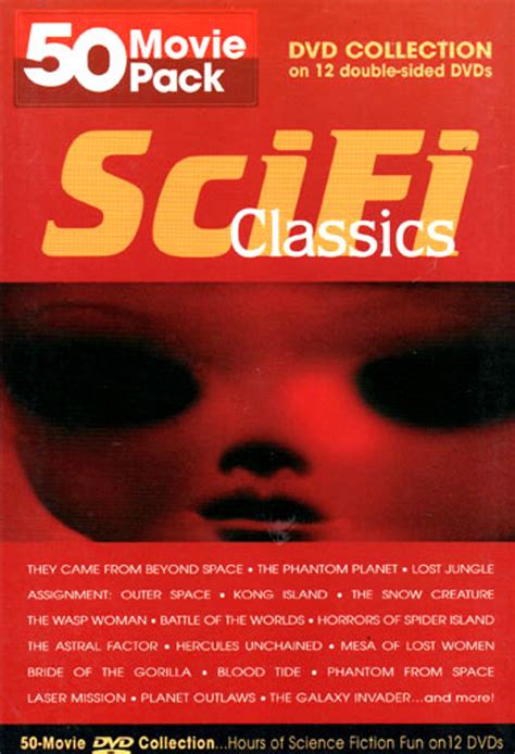 Sci Fi Classics 50 Movie Pack Used Dvd Set