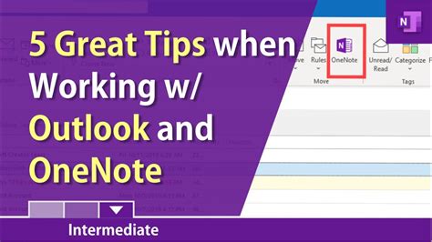 Five Great Tips When Using Onenote Outlook Together By Chris Menard