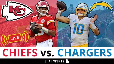 Chiefs Vs Chargers Live Streaming Scoreboard Free Play By Play