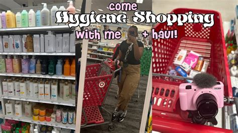 Come Hygiene Shopping With Me At Target Haul Youtube