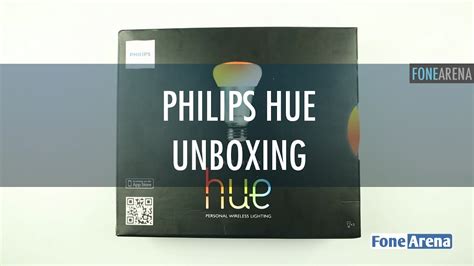 Philips Hue Unboxing And Demo Youtube