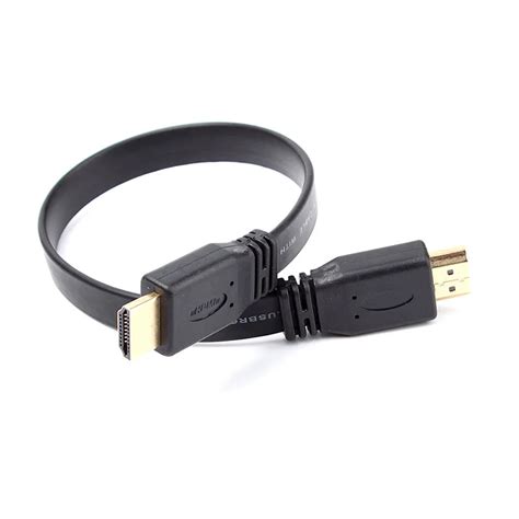 Aliexpress.com : Buy 30CM HDMI Ethernet Cable Flat HDMI Male to Male Converter Adapter Short ...