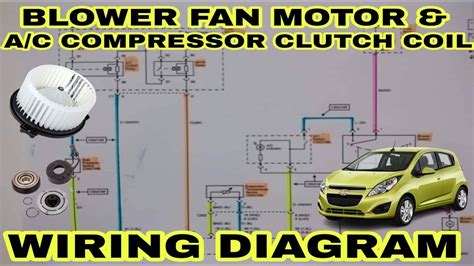 Blower Fan Motor A C Compressor Clutch Coil Wiring Diagram Chevrolet