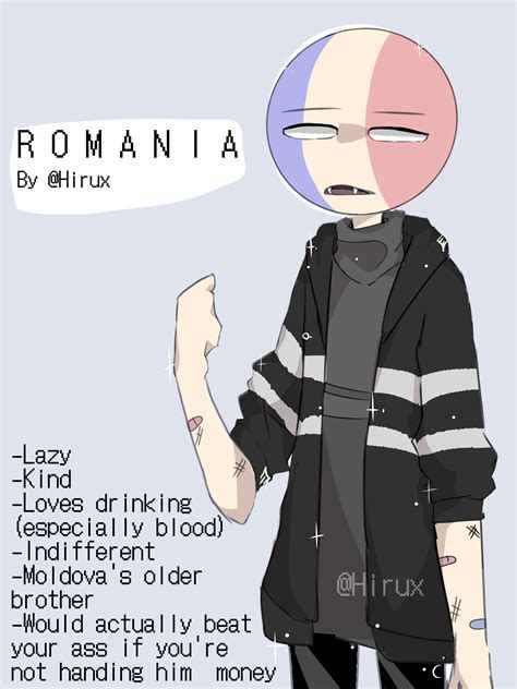 Romania Countryhumans By Hiruxs On Deviantart