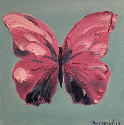 Pink butterfly painting by Svitlana Kharchevna : r/ColorPink