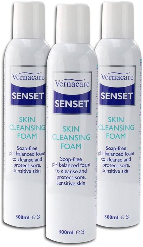 Senset Cleansing Foam Triple Pack Healthcare Uk Beauty