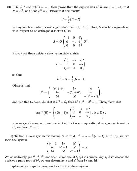 Solved Problem B3 100 Pts A Let So 3 Be The Space Of 3 Chegg