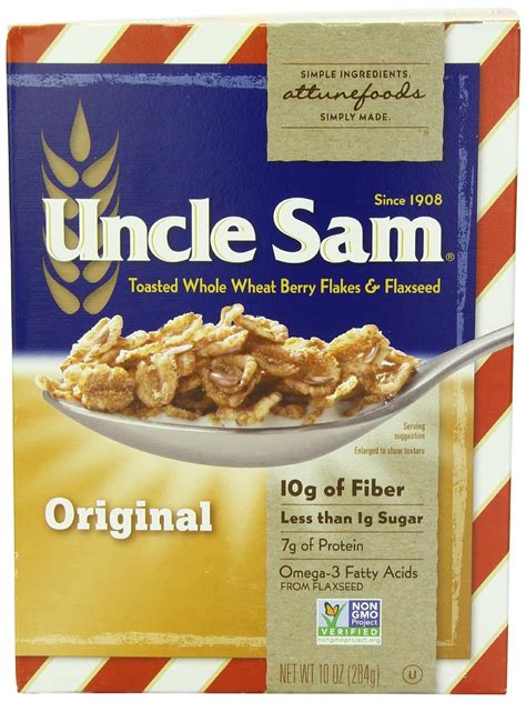 Toasted Whole Wheat Berry Flakes Flaxseed Original Cereal 10 Ounce Boxes Pack Of 6