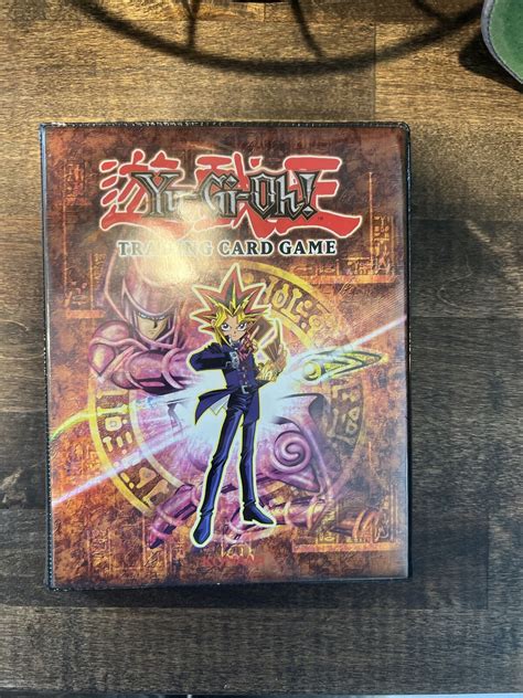 Vintage Yu Gi Oh Collection Binder Book Trading Card Game Yugioh 1996