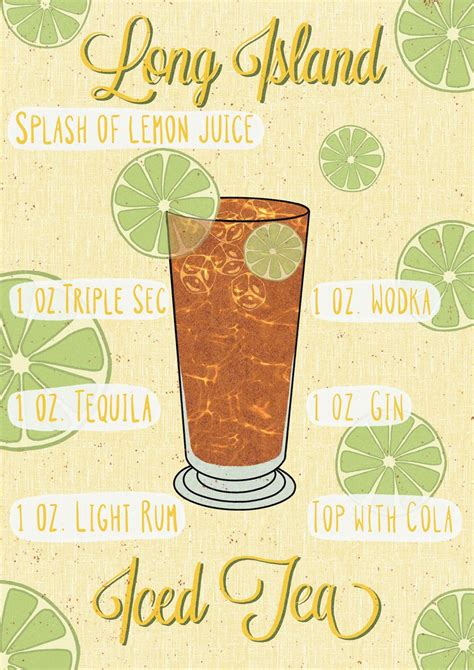 Long Island Iced Tea Recipe | Skillshare Student Project