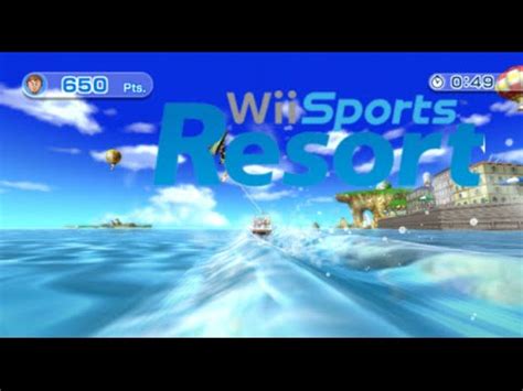 Wii Sports Resort Wakeboarding Youtube