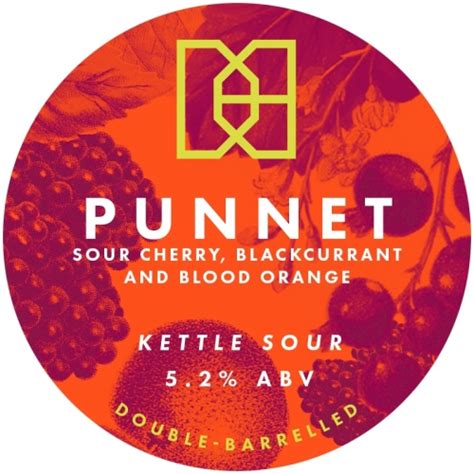 Punnet Sour Cherry Blackcurrant And Blood Orange Double Barrelled