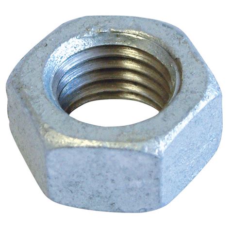 Galvanised Hexagon Full Nuts Hexagon Nuts Nuts Fasteners Bolts