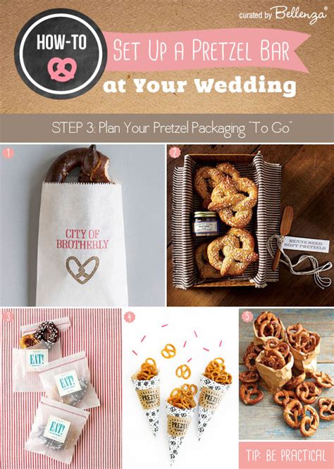 How To Set Up A Pretzel Bar At Your Wedding