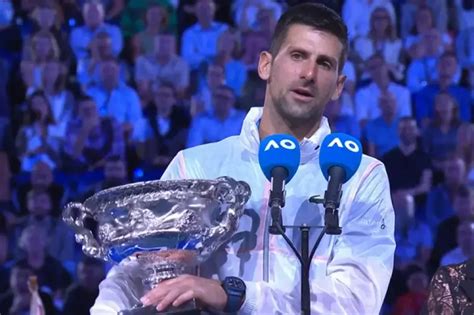 Novak Djokovic nach dem 22 Major Größter Sieg meines Lebens