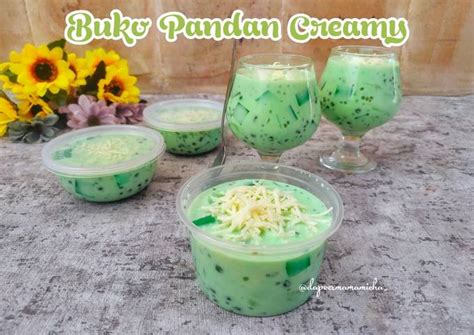 Resep Buko Pandan Creamy Dessert Ala Filipina Oleh Zahara Cookpad