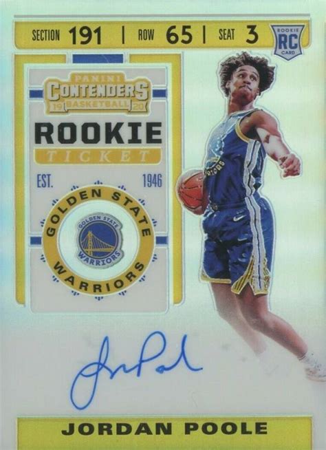 JORDAN POOLE RATED Clearly SSP 35 PRIZM ROOKIE 海外 2019 20 Red 即決