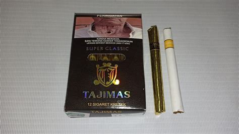 REVIEW ROKOK TAJIMAS SUPER CLASSIC Varian Tajimas Kretek Yang Lebih