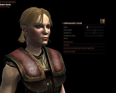 Dragon Age Origins Character Creation Mods Mozjet