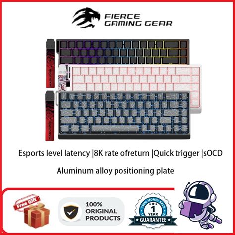 Madcatz MAD 68 Pro Wired E Sports Magnetic Hot Swappable Mechanical 8k Keyboard Shopee Malaysia