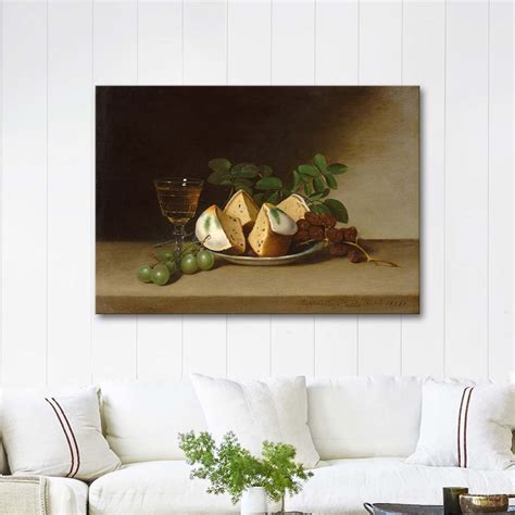 Still Life With Cake By Raphaelle Peale As Art Print CANVASTAR