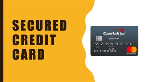 2021 Capital One Secured Credit Card Review Mastercard Platinum Card Youtube