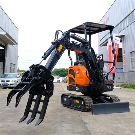 Shanding Mini Excavator Mini Digger 1 Ton Crawler Mini Excavator Bagger